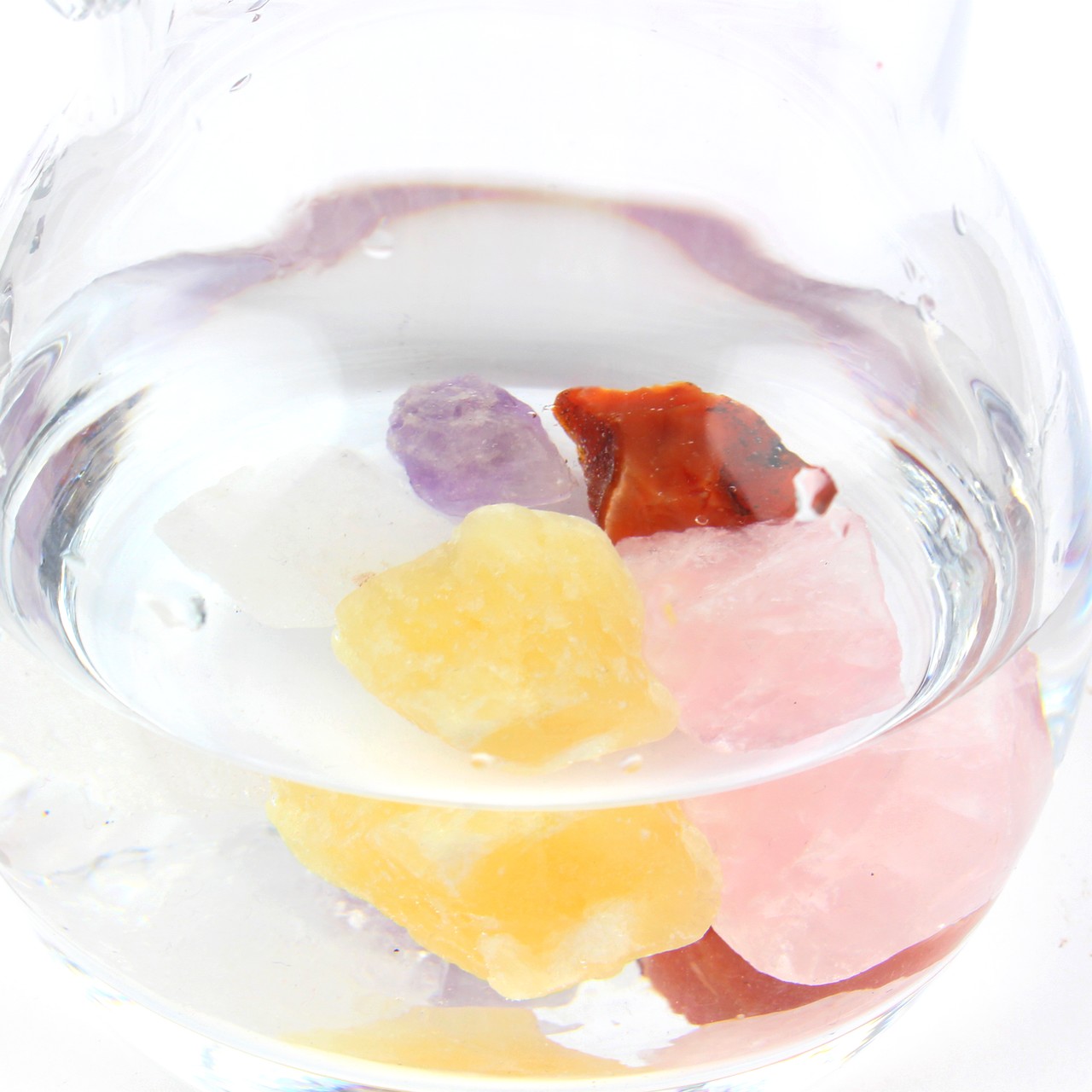 Aqua-Lapis® Spaß Mischung Premium Rohsteine Wassersteine Edelsteinwasser