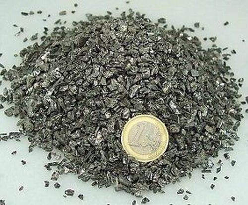 schwarzer Turmalin ( Schörl ) Chips roh 100 gr.