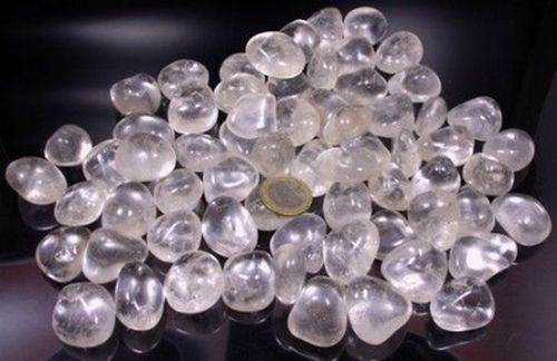 Bergkristall Trommelsteine 2-35 cm AA Qualität 250g (G