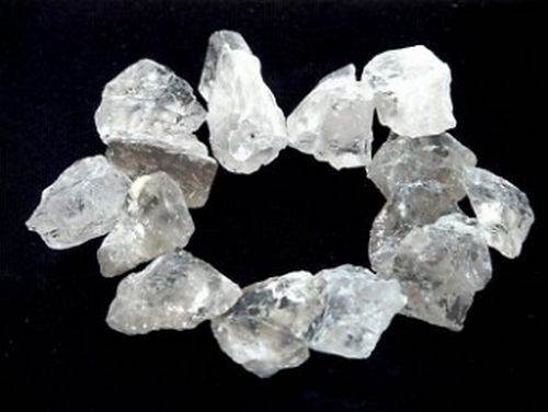 Aqua Lapis Bergkristall Rohsteine 1 kg Wassersteine