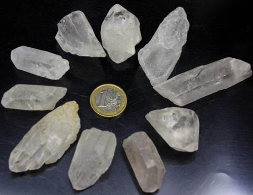 Bergkristall Spitzen 300 gr. Wassersteine Steinewasser Bergkristallspitzen